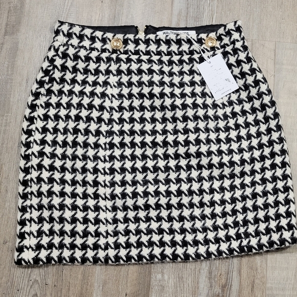 Walter Baker Tweed A-Line Skirt SZ 4 - Picture 1 of 3